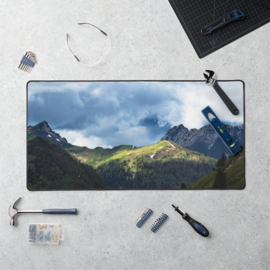 Champ éclairé après la tempête (Poste de travail)