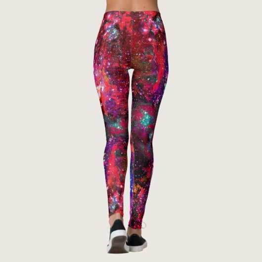 Champ étoile brillant partout sur les Leggings d'i (Dos)