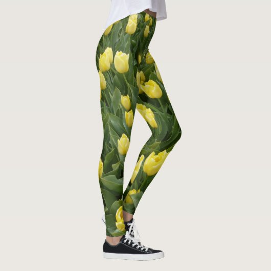 Champ jaune Legging de tulipes (Droite)