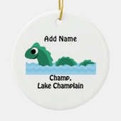 Champ, Lake ChamPlain Keramisch Ornament (Voorkant)