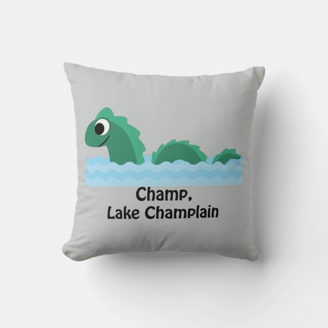 Champ, Lake ChamPlain Kussen (Voorkant)