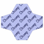Champ Pattern - Blauw Voetbal (Enkel)