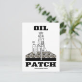 Champ pétrolifère, Cartes postales (Debout devant)