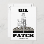 Champ pétrolifère, Cartes postales (Devant / Derrière)