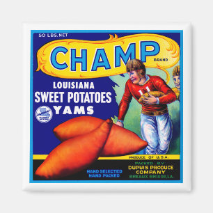Champ Sweet-aardappelen Magneet