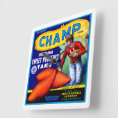 Champ Sweet-aardappelen Vierkante Klok (Hoek)