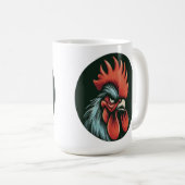 "Champ the Grumpy Rooster" Mug (Devant droit)