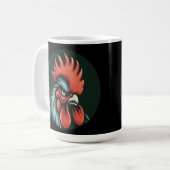 Champ the Grumpy Rooster Mug Koffiemok (Voorkant links)