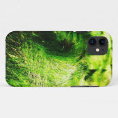 Champ vert - coque iphone (Dos (Horizontal))