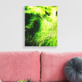 Champ vert - Toile enveloppée (Insitu(Salon))