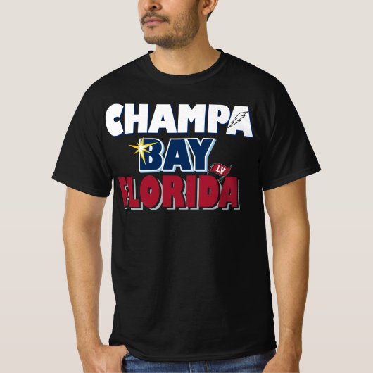 CHAMPA BAY FLORIDA T-SHIRT (Voorkant)