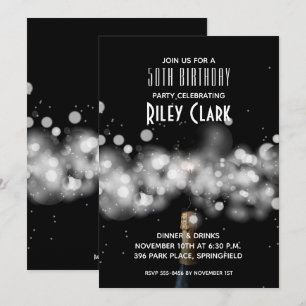 Champagne 50th Birthday Party
