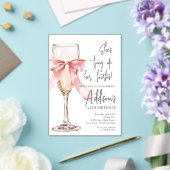 Champagne 50th Birthday Party Invitation (Insitu (Mariage))