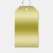 Champagne & ballonnen 40e verjaardag cadeaulabel (Achterkant)