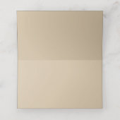 Champagne Beige  (Binnenkant ongevouwen)
