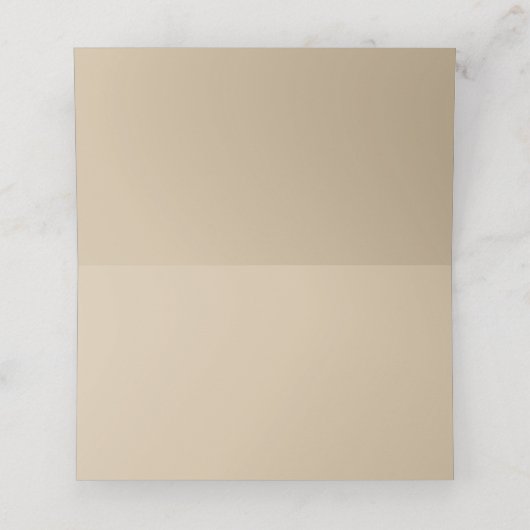 Champagne Beige  (Binnenkant ongevouwen)