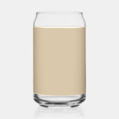 Champagne Beige Blikvorm Glas (Links)