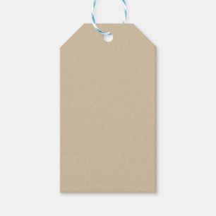 Champagne Beige Cadeaulabel
