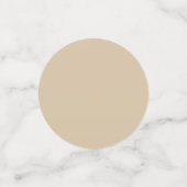 Champagne Beige Confetti (Kleine voorkant)