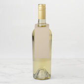 Champagne Beige Flessenhanger (Op fles)