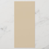Champagne Beige Programma (Voorkant)