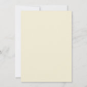 Champagne Blush Loofwerk Eucalyptus Bruiloft Kaart (Achterkant)