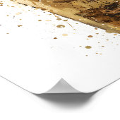 Champagne Bottle Wall Art Print 'Midas' (Hoek)