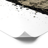 Champagne Bottle Wall Art Print 'Vanta' (Hoek)