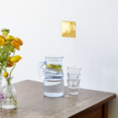 Champagne Breeze abstracte foto Folie Prints (Laag (Keuken))