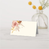 champagne brown rozen lichtroze bruiloft (Voorkant)