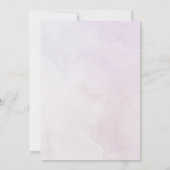 Champagne Brunch en Bubble Vrijgezellenfeest Bedankkaart (Achterkant)