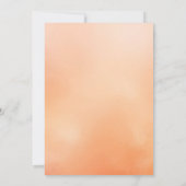 Champagne Brunch Invitation de la douche nuptiale (Dos)