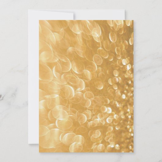 Champagne Bubbles Brunch Bubbly Invitation (Dos)