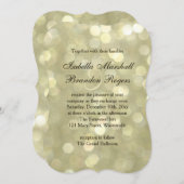 Champagne Bubbles Wedding Kaart (Voorkant / Achterkant)