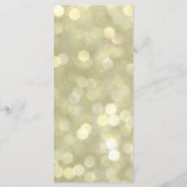 Champagne Bubbles Wedding Menu (Achterkant)