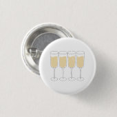 Champagne Button (Voorkant /achterkant)