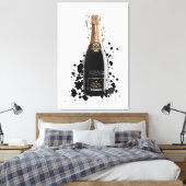 Champagne Canvas Afdruk (Insitu (Slaapkamer))