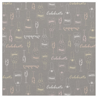Champagne Celebrations on Grey Stof