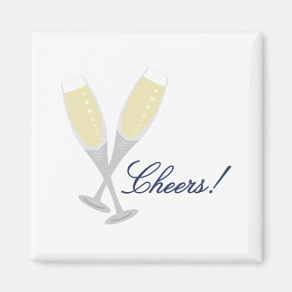 Champagne Cheers Magneet