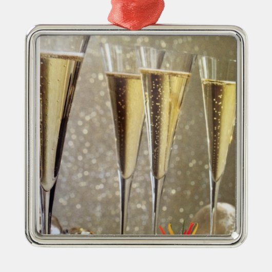 CHAMPAGNE CHRISTMAS/NEW YEAR ORNAMENT (Voorkant)