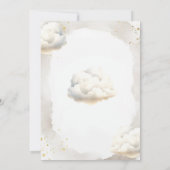 Champagne Cloud Nine Bridal Shower Invitation (Dos)