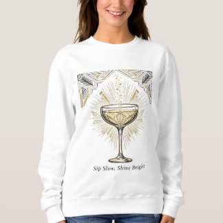 Champagne Couples Sweatshirt — Dames