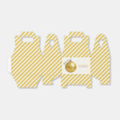 Champagne Disco Ball 2026 New Year Eve Bedankdoosjes (Uitgevouwen)