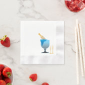 Champagne emmer papier servetten (Insitu)