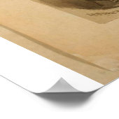 Champagne en Oysters Retro Theater Poster (Hoek)