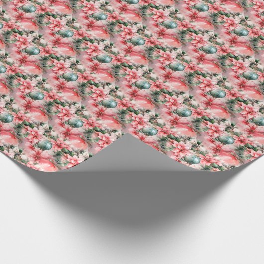 Champagne en pistache: een fusie van roze cadeaupapier (Hoek)