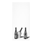 Champagne et menu de seau à glace (Dos)