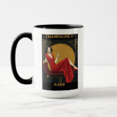 Champagne Et Sass Mug (Gauche)