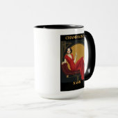 Champagne Et Sass Mug (Devant droit)