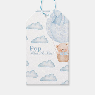 Champagne Favor Label Cadeaulabel